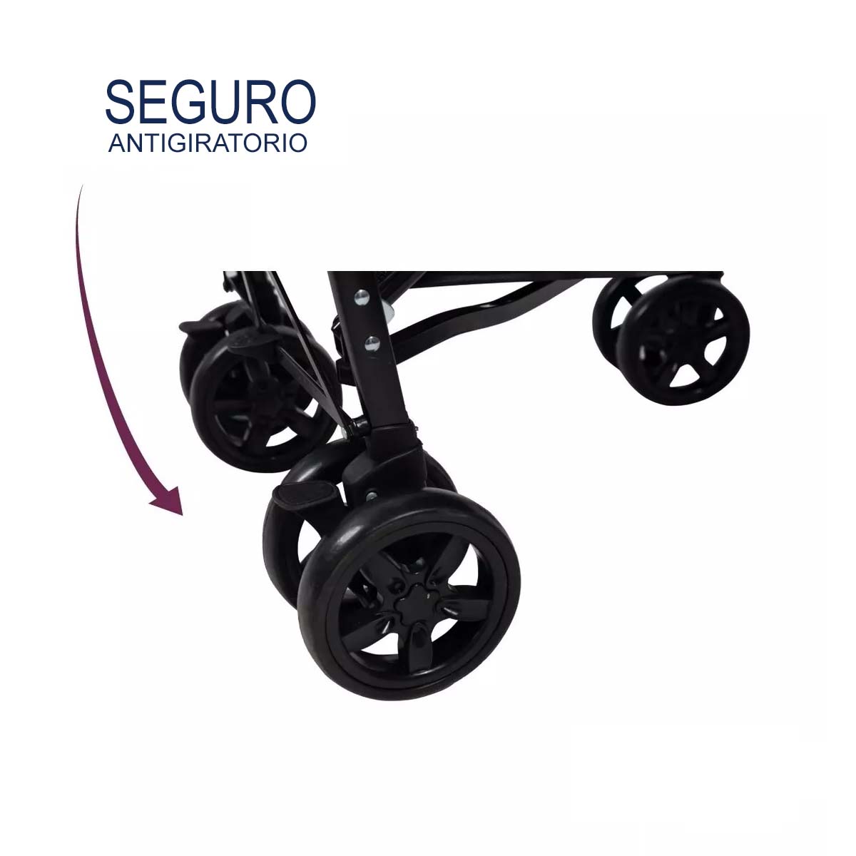 Carriola Antares Rosa8