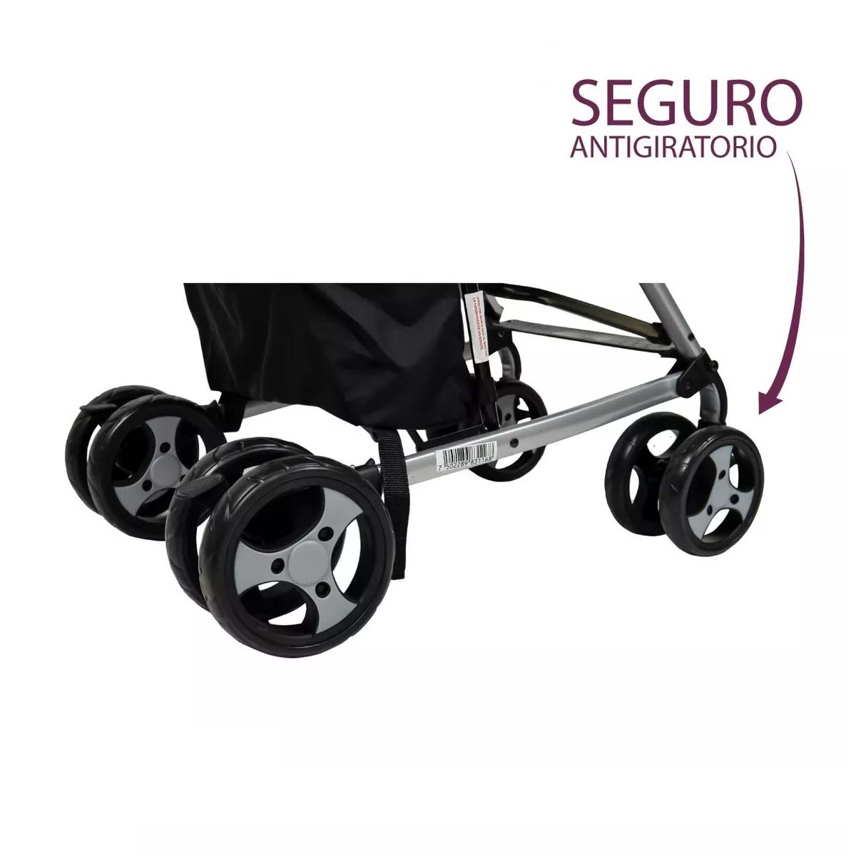 Carriola Orion Rosa5